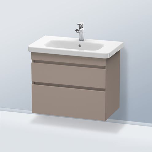 DURAVIT DURASTYLE skrinka pod umývadlo 73x44,8x61 cm, 2 zásuvky, White matt DS648101818 Obrázek - fotka