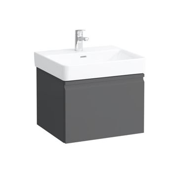 LAUFEN PRO S skrinka pod umývadlo 55x37x39, 2 cm, 1 zásuvka, grafit mat