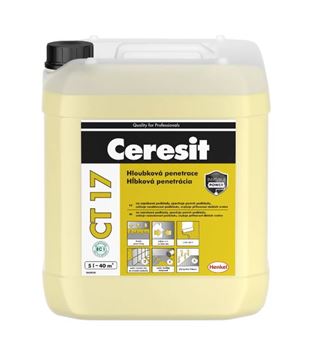 CERESIT CT 17 hĺbkový penetračný náter 5 l, žltá