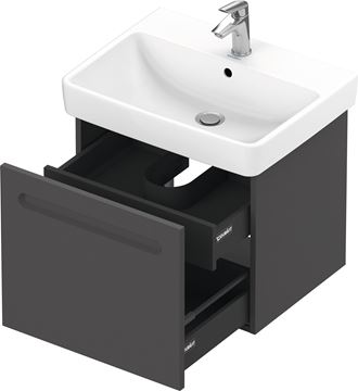 DURAVIT NO.1 skrinka pod umývadlo 54x42,6x47,8 cm, 1 zásuvka, Graphit matt N14381049490000 Obrázek - fotka