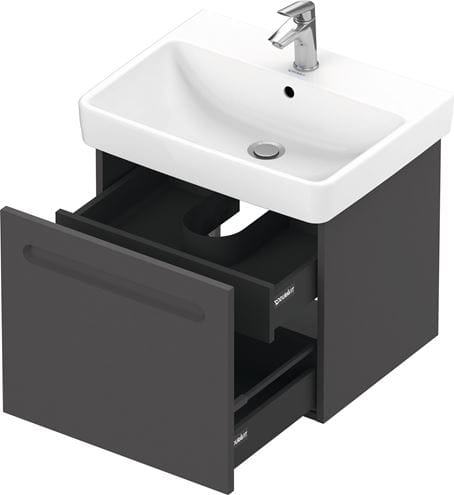 DURAVIT NO.1 skrinka pod umývadlo 54x42,6x47,8 cm, 1 zásuvka, Graphit matt N14381049490000 Obrázek - fotka