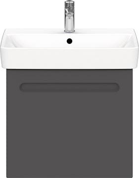 DURAVIT NO.1 skrinka pod umývadlo 54x42,6x47,8 cm, 1 zásuvka, Graphit matt N14381049490000 Obrázek - fotka