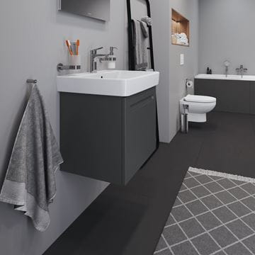 DURAVIT NO.1 skrinka pod umývadlo 54x42,6x47,8 cm, 1 zásuvka, Graphit matt N14381049490000 Obrázek - fotka