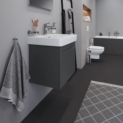 DURAVIT NO.1 skrinka pod umývadlo 54x42,6x47,8 cm, 1 zásuvka, Graphit matt N14381049490000 Obrázek - fotka