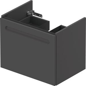 DURAVIT NO.1 skrinka pod umývadlo 59x42,6x47,8 cm, 1 zásuvka, Graphit matt