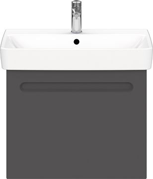DURAVIT NO.1 skrinka pod umývadlo 59x42,6x47,8 cm, 1 zásuvka, Graphit matt N14382049490000 Obrázek - fotka