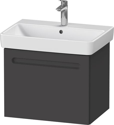 DURAVIT NO.1 skrinka pod umývadlo 59x42,6x47,8 cm, 1 zásuvka, Graphit matt N14382049490000 Obrázek - fotka