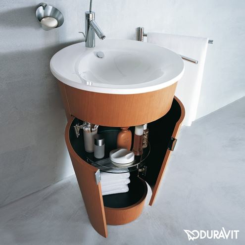 DURAVIT STARCK 1 skrinka pod umývadlo 56x82,5 cm, 2 dvierka, americký orech S1952001313 Obrázek - fotka