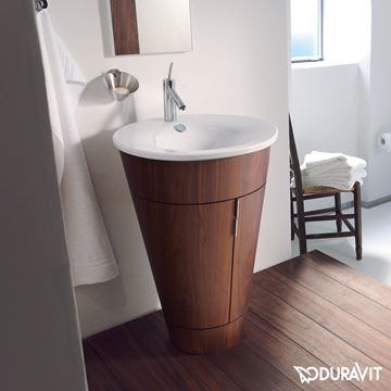 DURAVIT STARCK 1 skrinka pod umývadlo 56x82,5 cm, 2 dvierka, americký orech S1952001313 Obrázek - fotka