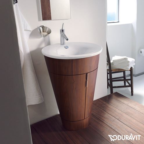 DURAVIT STARCK 1 skrinka pod umývadlo 56x82,5 cm, 2 dvierka, americký orech S1952001313 Obrázek - fotka