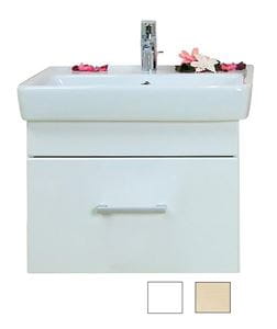 CONCEPT 200 skrinka s umývadlom 60x48x56, 5 cm, 1 zásuvka, breza / biela