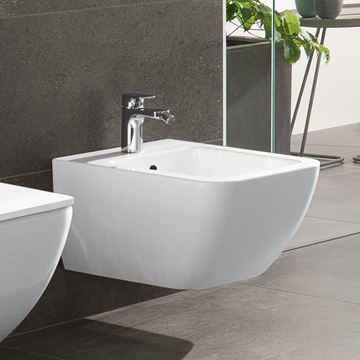 VILLEROY & BOCH VENTICELLO závesný bidet, CeramicPlus, alpská biela 441100R1 Obrázek - fotka
