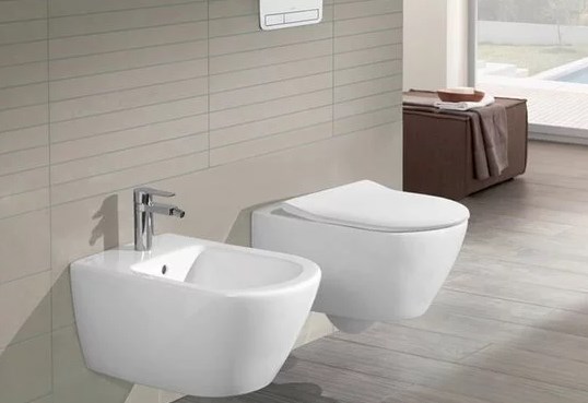 VILLEROY & BOCH SUBWAY 2.0 závesný bidet, CeramicPlus, alpská biela 540000R1 Obrázek - fotka