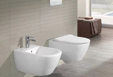 VILLEROY & BOCH SUBWAY 2.0 závesný bidet, CeramicPlus, alpská biela 540000R1 Obrázek - fotka
