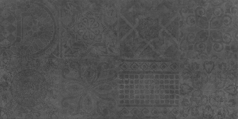 ABITARE ICON dekor 30x60 cm, mat, black ICON BLACK DEC 36 R Obrázek - Hlavní obrázek
