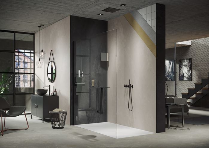 HÜPPE EASYSTYLE obkladový panel 100x255cm, barcelona sand beige ES0101.43E Obrázek - fotka