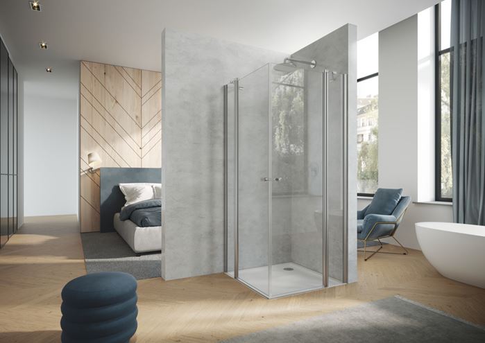 HÜPPE EASYSTYLE obkladový panel 100x255cm, betón ES0101.41B Obrázek - fotka