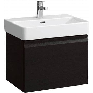 LAUFEN PRO S skrinka pod umývadlo 57x45x39,7 cm, 1 zásuvka, wenge