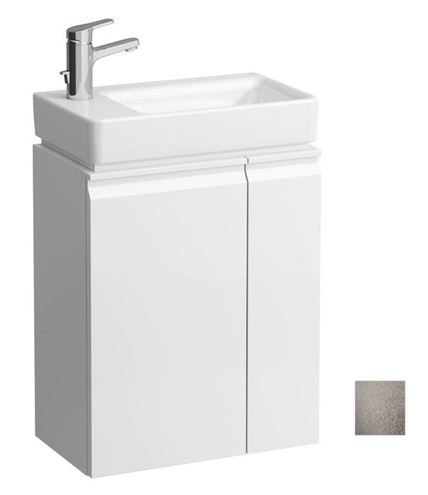 LAUFEN PRO S skrinka pod umývadlo 47x27,5x58 cm, 1 dvierka, pánty vľavo, 1 polička vpravo, matný grafit H4830010954801 Obrázek - Hlavní obrázek