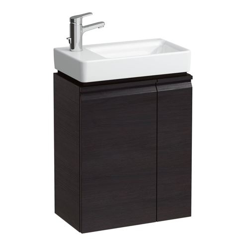 LAUFEN PRO S skrinka pod umývadlo 47x27,5x58 cm, 1 dvierka, pánty vľavo, 1 polička vpravo, wenge H4830010954231 Obrázek - Hlavní obrázek