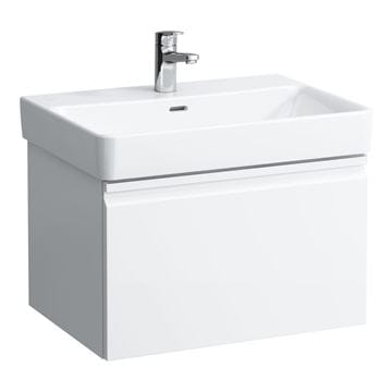 LAUFEN PRO S skrinka pod umývadlo 61,6x45x39,7 cm, 1 zásuvka, matná biela