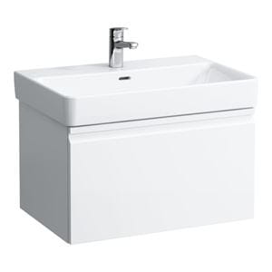 LAUFEN PRO S skrinka pod umývadlo 66,5x45x39,7 cm, 1 zásuvka, lesklá biela