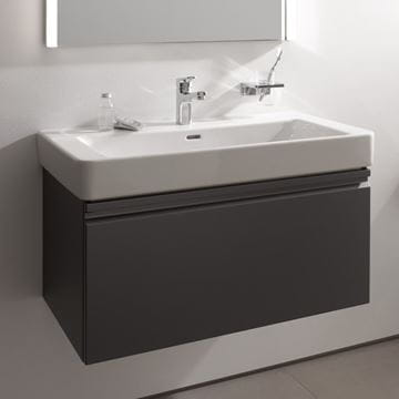 LAUFEN PRO S skrinka pod umývadlo 80,9x45x39,7 cm, 1 zásuvka, matný grafit H4835010964801 Obrázek - fotka