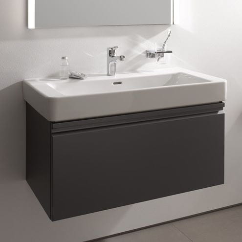 LAUFEN PRO S skrinka pod umývadlo 80,9x45x39,7 cm, 1 zásuvka, matný grafit H4835010964801 Obrázek - fotka