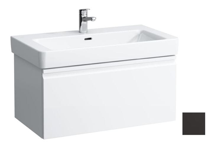 LAUFEN PRO S skrinka pod umývadlo 80,9x45x39,7 cm, 1 zásuvka, matný grafit H4835010964801 Obrázek - Hlavní obrázek