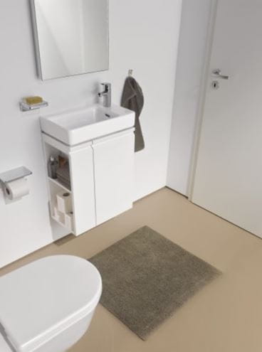 LAUFEN PRO S skrinka pod umývadlo 47x27,5x58 cm, 1 polica, 1 dvierka, pánty vpravo, lesklá biela H4830020954751 Obrázek - fotka