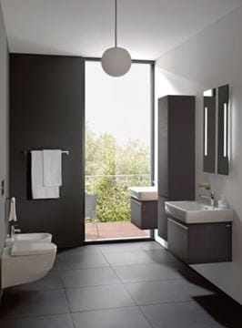 LAUFEN PRE skrinka pod umývadlo 52x45x39, 2 cm, 1 zásuvka, wenge H4830340954231 Obrázek - fotka