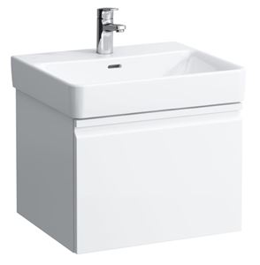 LAUFEN PRO S skrinka pod umývadlo 52x45x39,7 cm, 1 zásuvka, lesklá biela