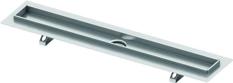 TECE DRAINLINE sprchový žľab 1500 mm, do priestoru, bez odtoku, bez roštu, nerez oceľ 601500 Obrázek - Hlavní obrázek