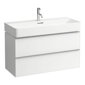 LAUFEN SPACE skrinka pod umývadlo 93,3x40,8x50 cm, 2 zásuvky, matná biela