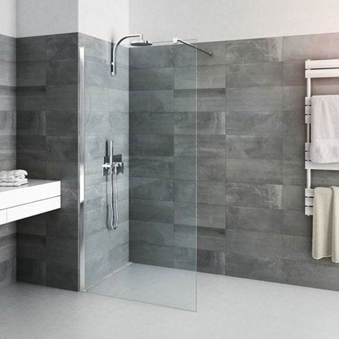 ROTH CARIBA WALK IN CI TWF stena walk-in 80x200 cm, brillant/číre sklo CI TWF 08020 VPF Obrázek - fotka