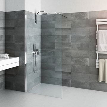 ROTH CARIBA WALK IN CI TWF stena walk-in 80x200 cm, brillant/číre sklo CI TWF 08020 VPF Obrázek - fotka