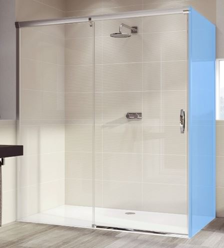 HÜPPE AURA ELEGANCE GT1700 sprchové dvere 170x200 cm, posuvné, ľavé, strieborná lesklá/sklo číra 401419.092.322.730 Obrázek - Hlavní obrázek