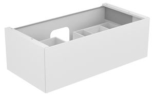 KEUCO EDITION 11 skrinka pod umývadlo 105x53, 5x35 cm, 1 zásuvka, Push-open, biela