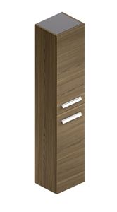 CONCEPT 200/300 vysoká skrinka 35x30,3x164,9 cm, 2 dvierka, dub biondo