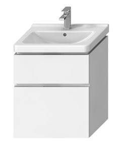 JIKA CUBITO PURE skrinka pod umývadlo 59x42,7x68,3 cm, 2 zásuvky, lesklá biela