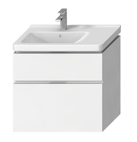 JIKA CUBITO PURE skrinka pod umývadlo 74x42, 6x68, 3 cm, 2 zásuvky, lesklá biela H40J4254045001 Obrázek - Hlavní obrázek