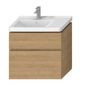 JIKA CUBITO PURE skrinka pod umývadlo 74x42, 6x68, 3 cm, 2 zásuvky, dub
