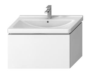 JIKA CUBITO PURE skrinka pod umývadlo 84x46,7x48 cm, 1 zásuvka, lesklá biela