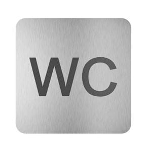 SANELA piktogram WC, nerez oceľ