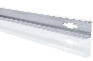 HÜPPE CLASSIC 2 rozširovací profil 15x2000 mm, strieborná pololesklá