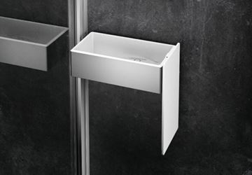 HÜPPE SELECT+ DRYBOX odkladací box s vekom 213 mm, na sprchovací kút, strieborná SL2201087 Obrázek - fotka