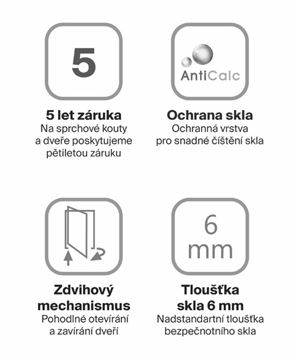 RAVAK BLIX SLIM BLSDP2 100 sprchové dvere 100x195 cm, posuvné, chróm lesk / sklo transparent X0PMA0C00Z1 Obrázek - fotka