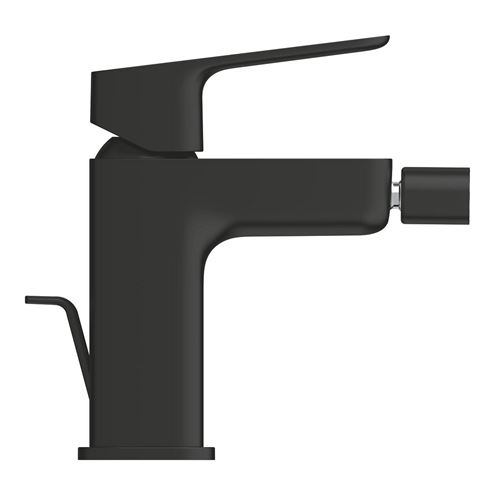 GROHE CUBEO bidetová stojanková batéria, s odtokovou súpravou, matte black 1018102430 Obrázek - fotka