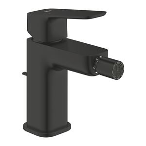 GROHE CUBEO bidetová stojanková batéria, s odtokovou súpravou, matte black
