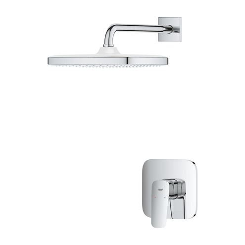 GROHE CUBEO sprchový set s podomietkovou batériou, horná sprcha, chróm 1053340000 Obrázek - fotka